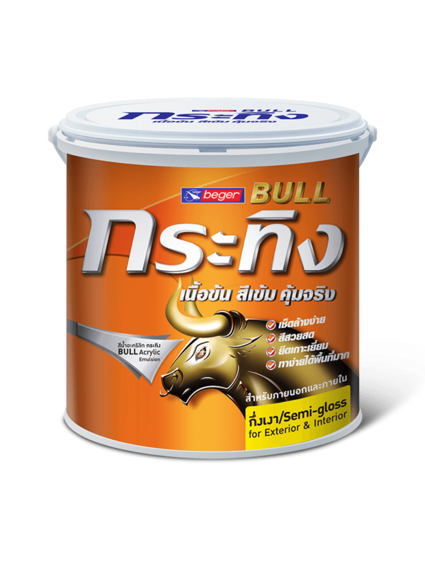 BULL Acrylic Emulsion Paint Semi-Gloss