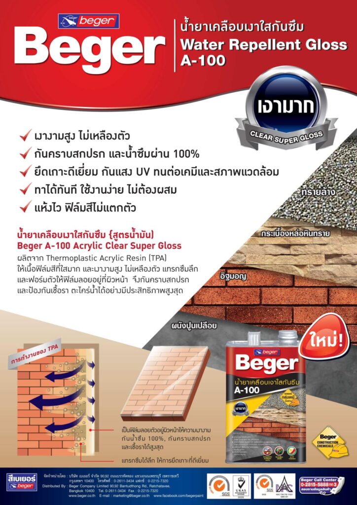 Beger A 100 Water Repellent Gloss 1